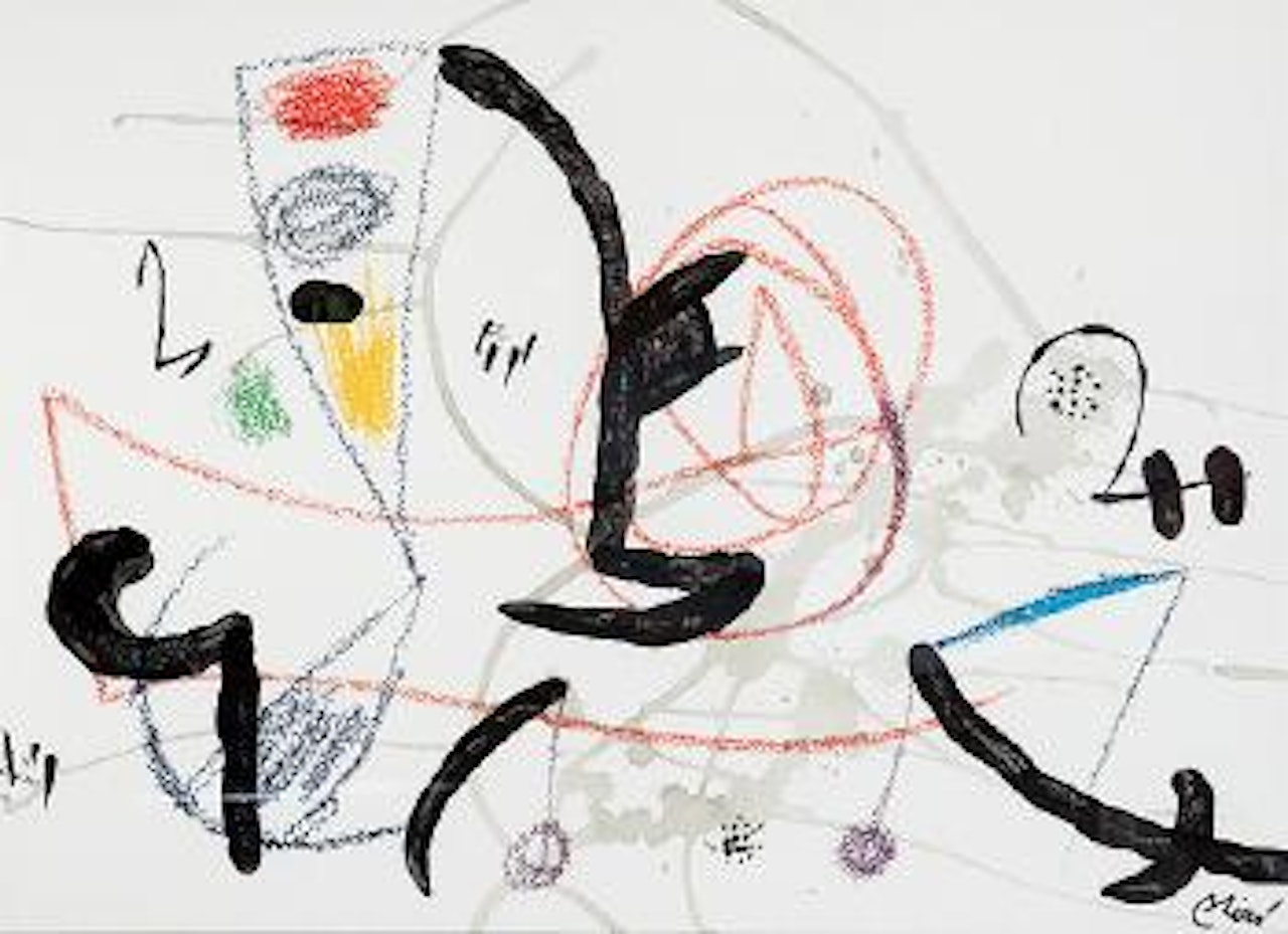 Maravillas con variaciones acrósticas en el Jardín de Miró by Joan Miró