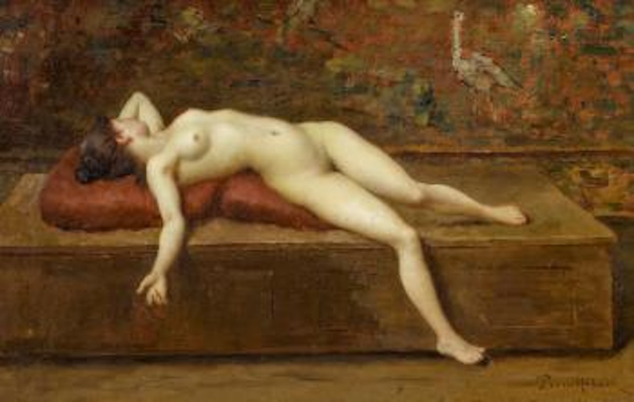 Le modèle by Paul Désiré Trouillebert