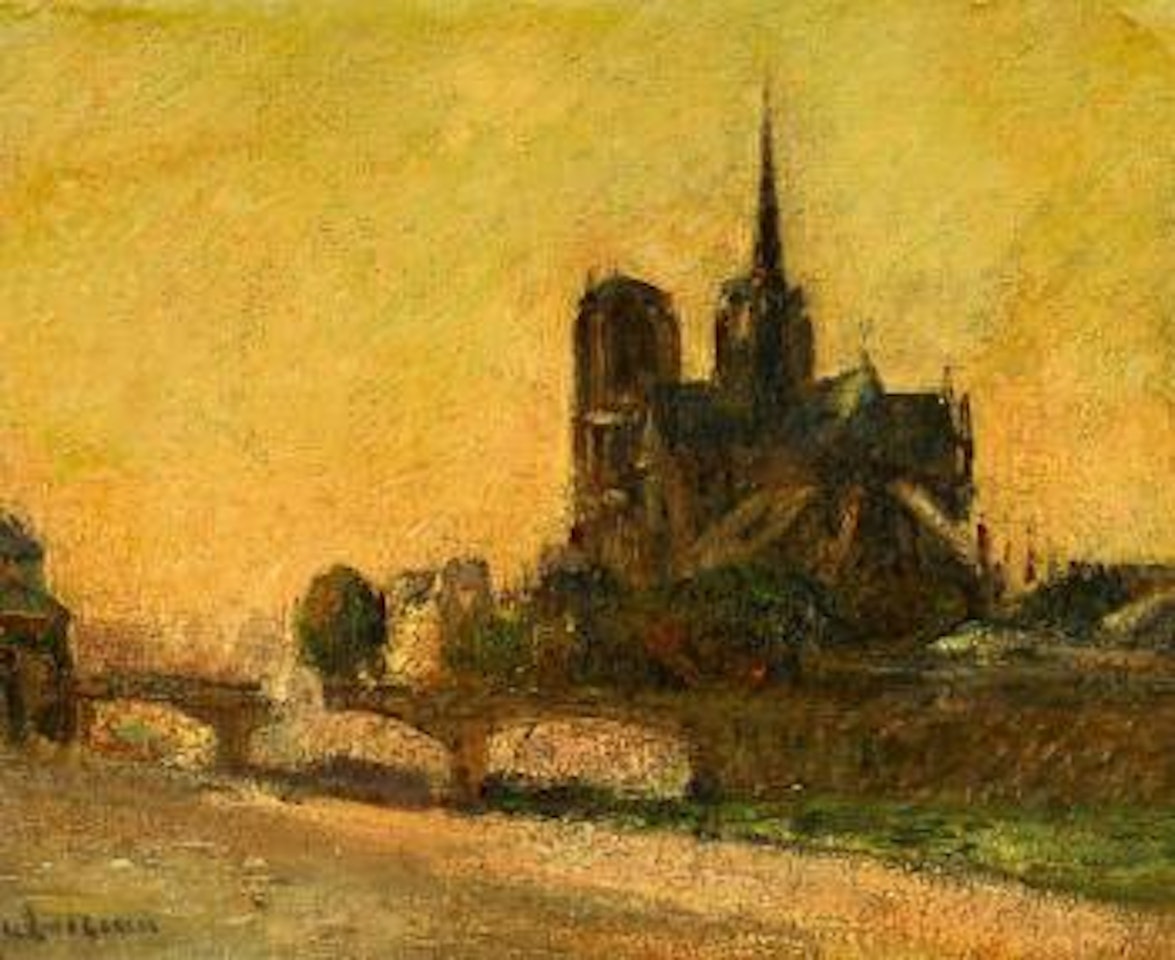 Notre Dame de Paris by Gustave Loiseau