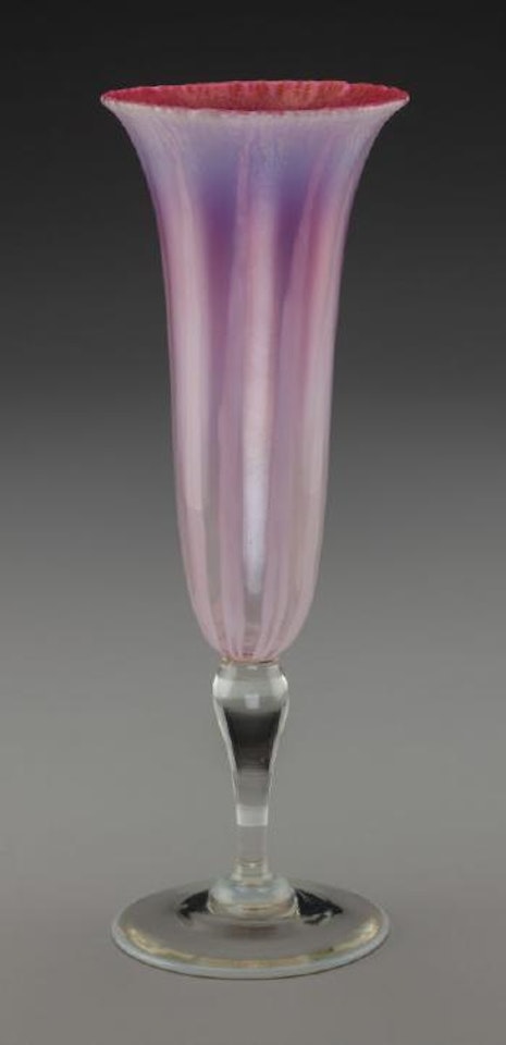 A Trumpet Vase by Tiffany Studios