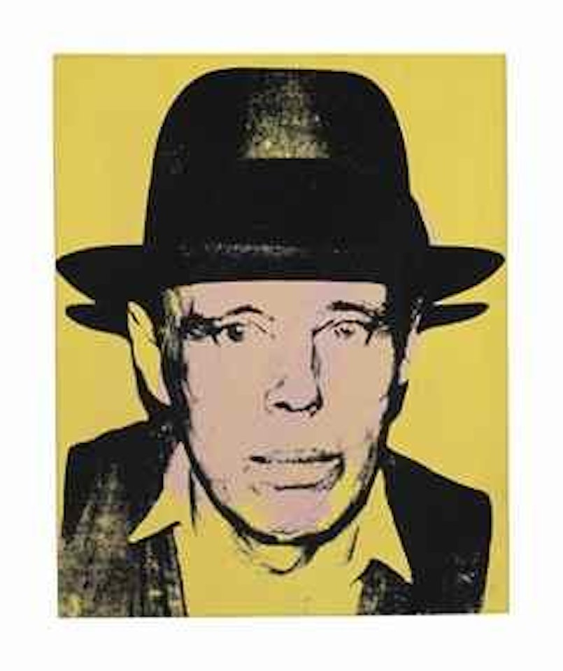 Joseph Beuys by Andy Warhol