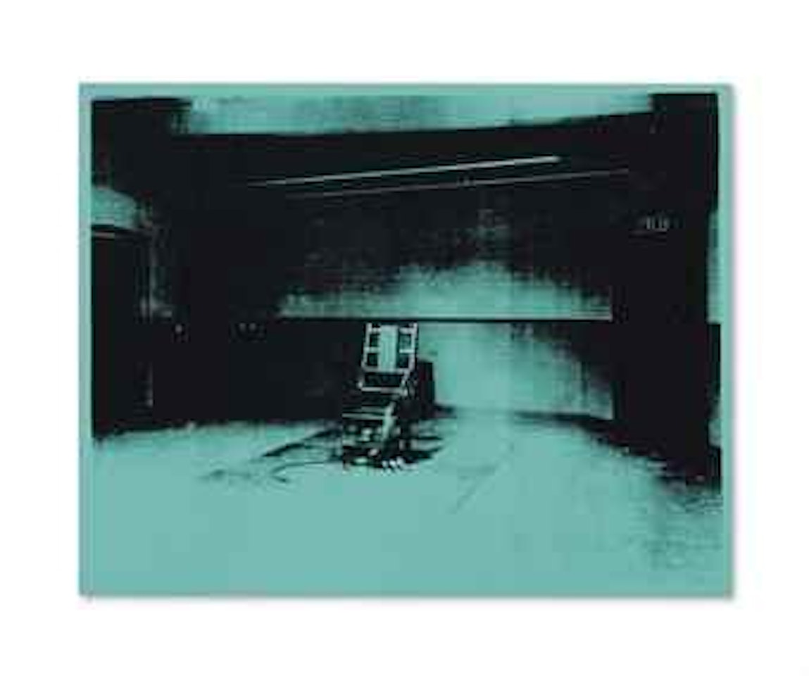 Little Electric Chair by Andy Warhol