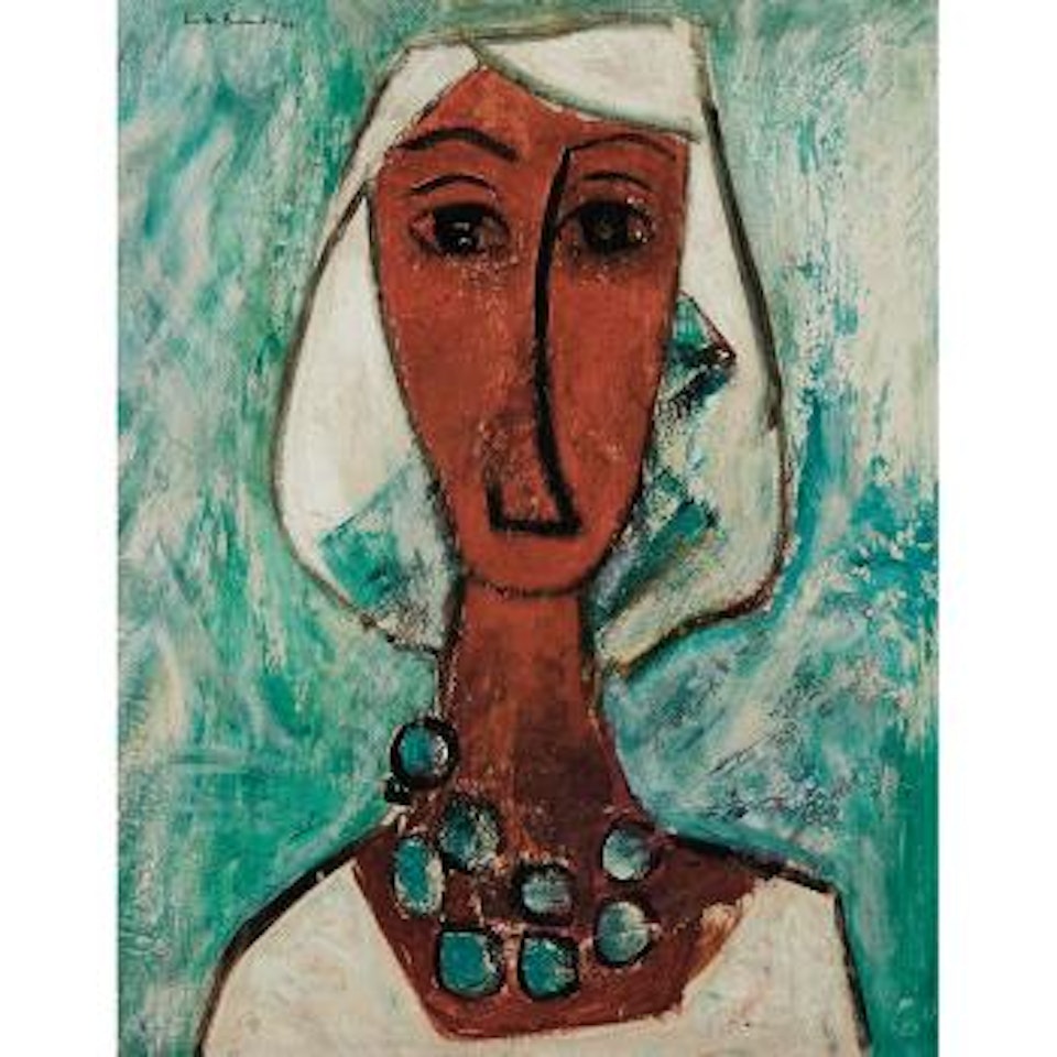 Mujer En Verde by Cundo Bermudez