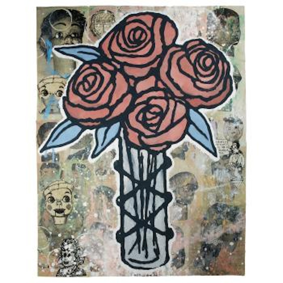 Four Roses by Donald Baechler