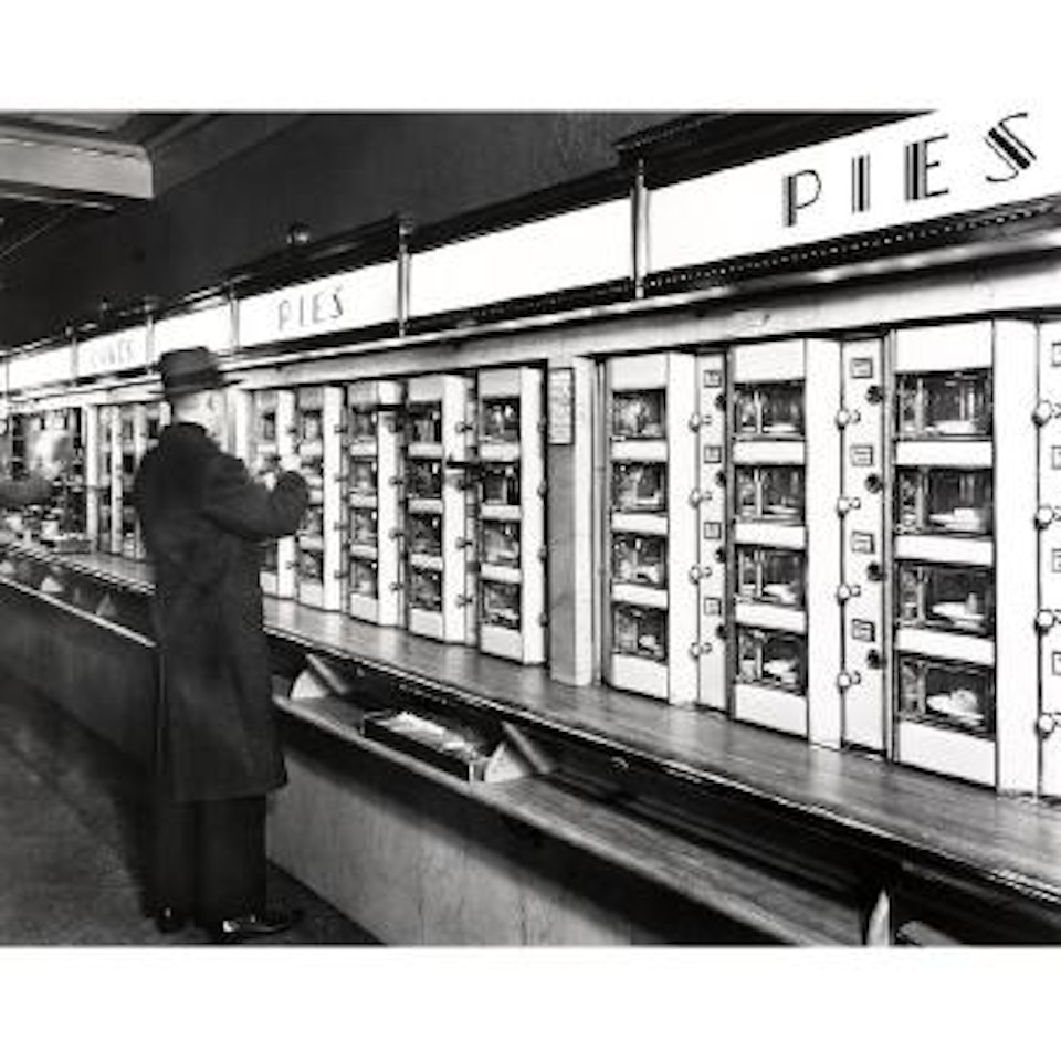 Automat, 977 Eighth Avenue, Manhattan, New York by Berenice Abbott