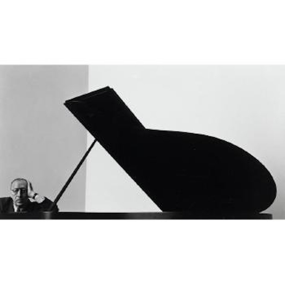 Igor Stravinsky, New York City by Arnold Newman