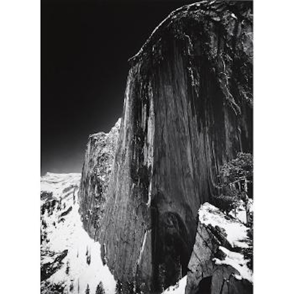 Monolith, the face of Half Dome, Yosemite National Park by Ansel Adams