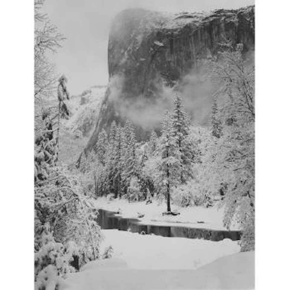 El Capitan, Winter, Yosemite National Park, California by Ansel Adams