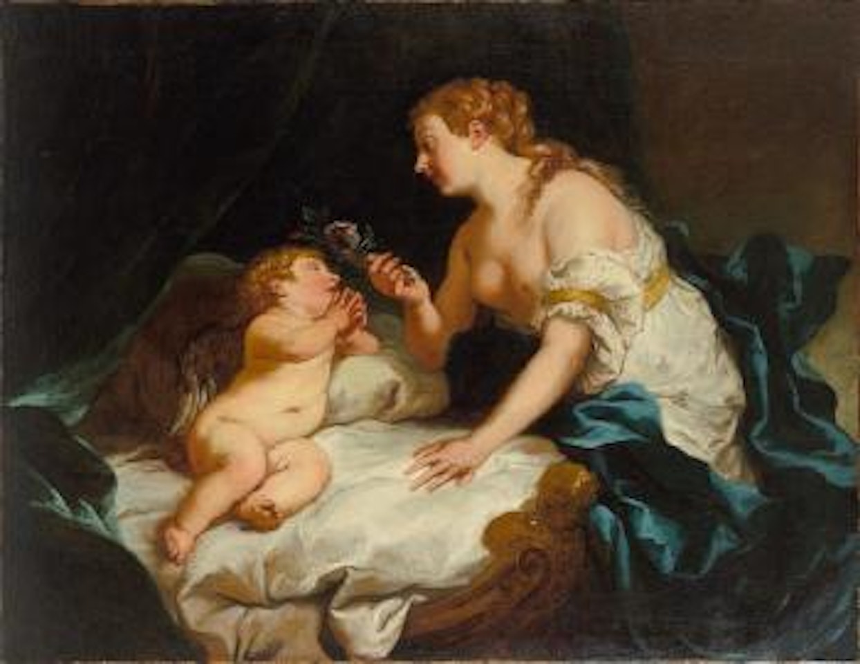 Vénus et l’amour by Jean François de Troy