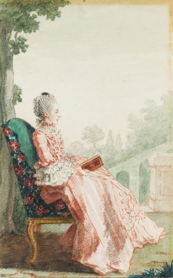 La marquise de Pons by Louis Carrogis Carmontelle