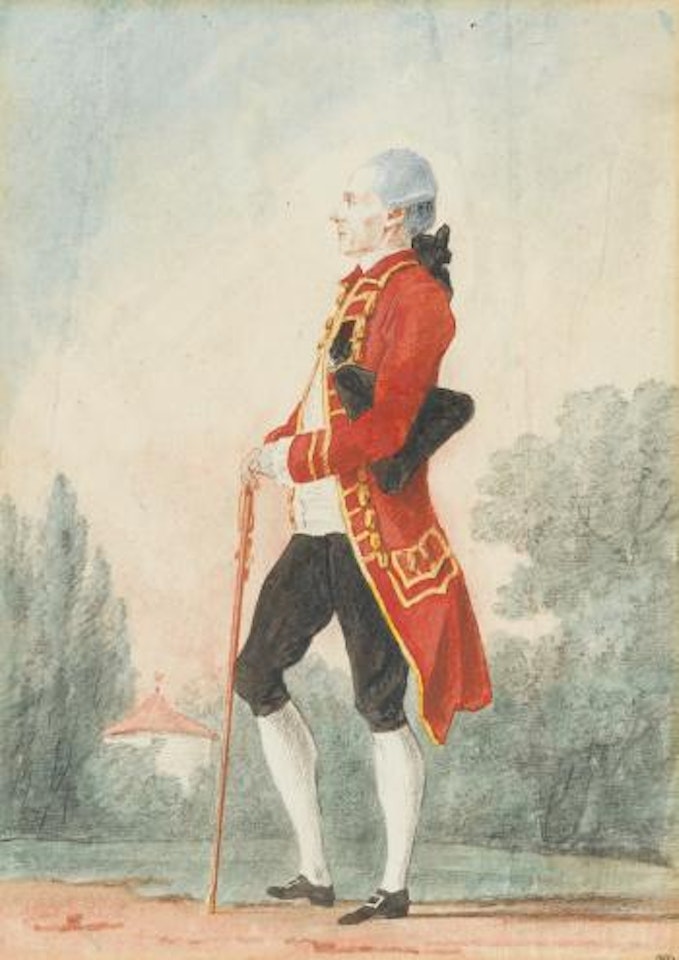 Le chevalier de Durfort by Louis Carrogis Carmontelle