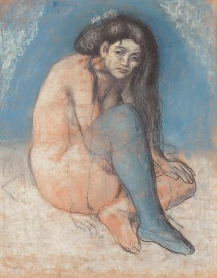 Nu Aux Jambes Croisées by Pablo Picasso