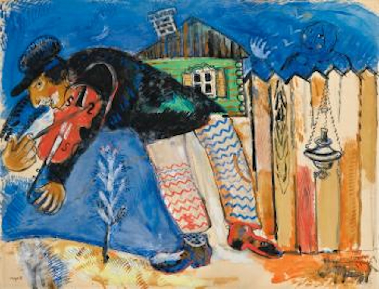 Le Violoniste by Marc Chagall