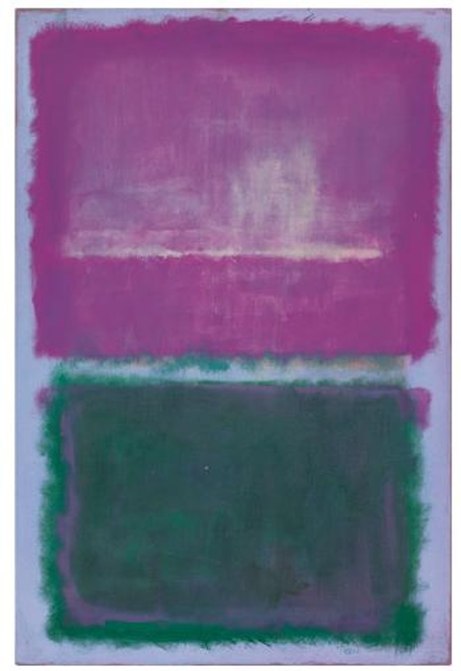 Untitled (Lavender and Green) by Mark Rothko