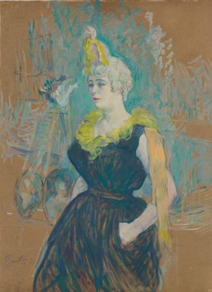 La Clownesse Cha-u-Kao by Henri de Toulouse-Lautrec