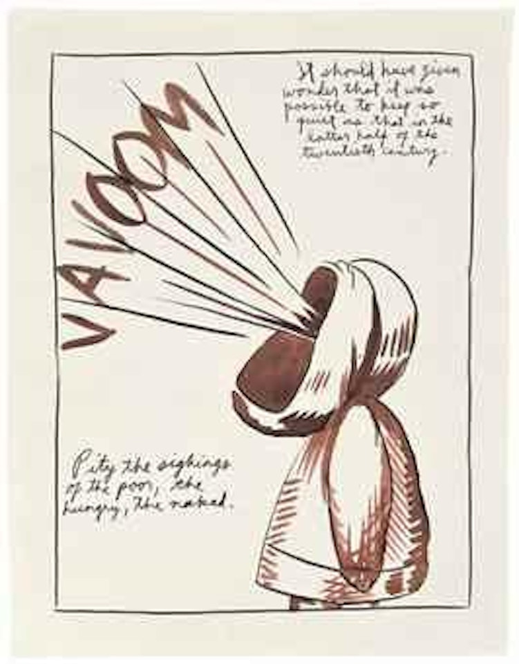 No Title (Vavoom…) by Raymond Pettibon