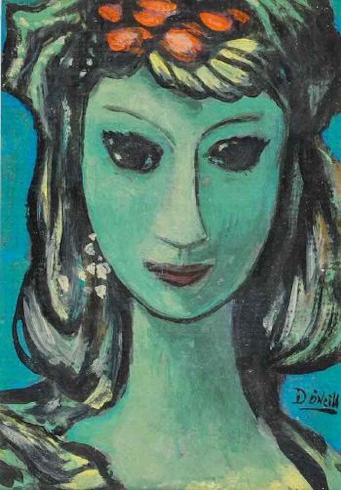 Portrait of a girl by Daniel O'Neill
