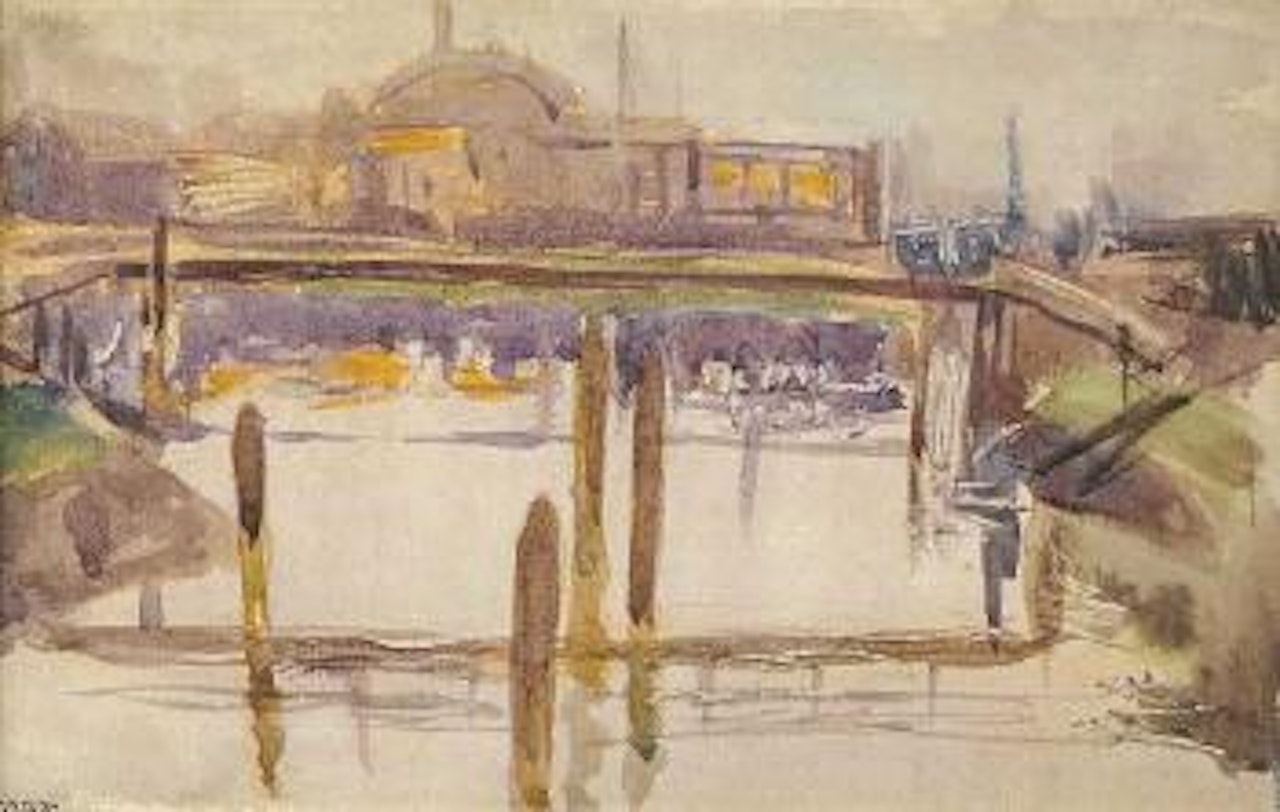 On the Lagan by William Conor