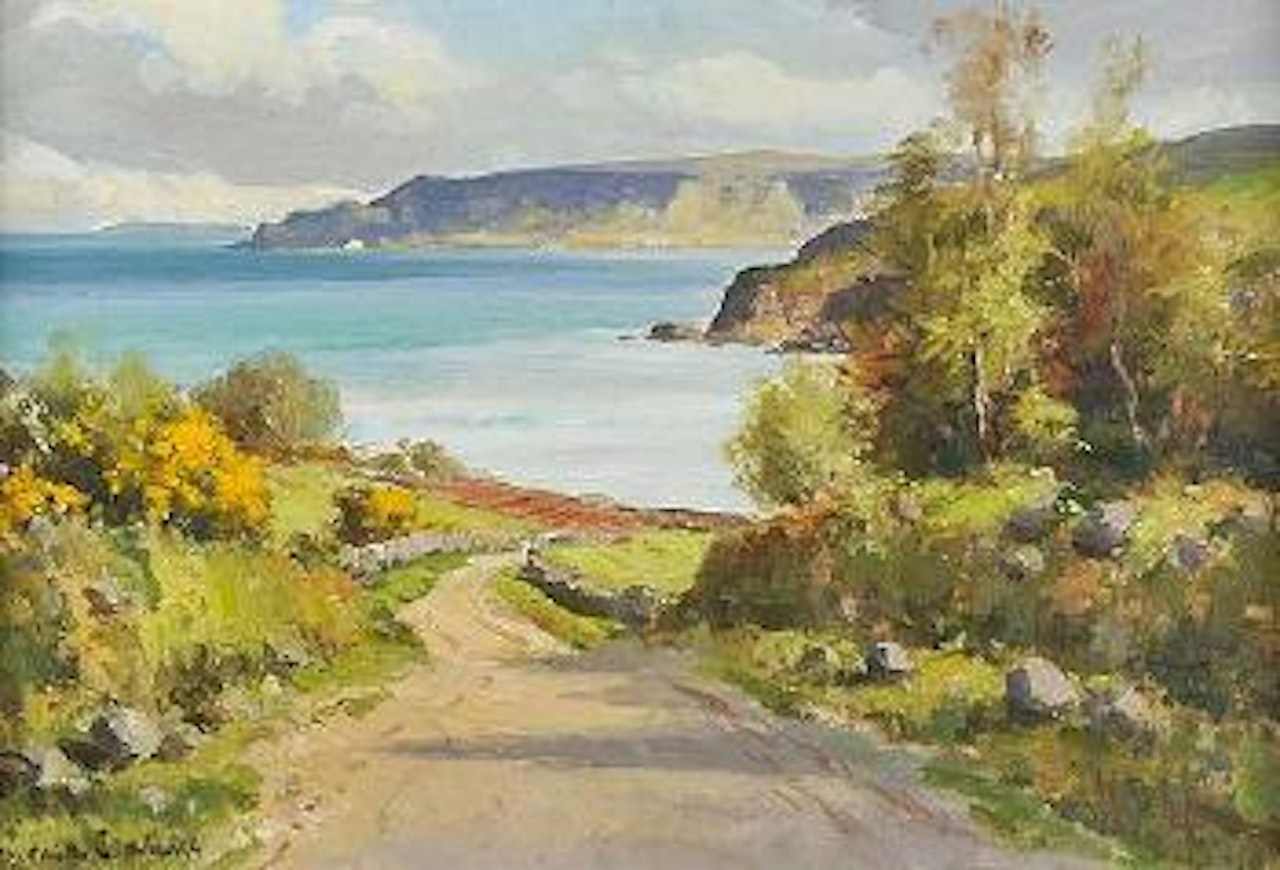 Cushendun bay by Maurice Canning Wilks