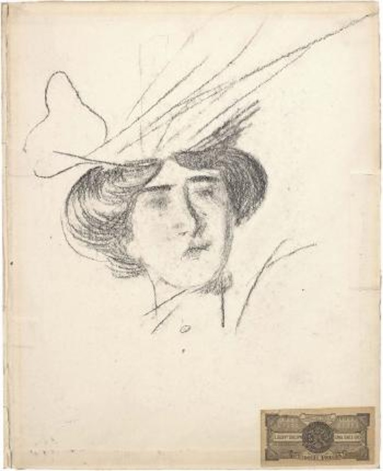 Testa femminile by Giovanni Boldini