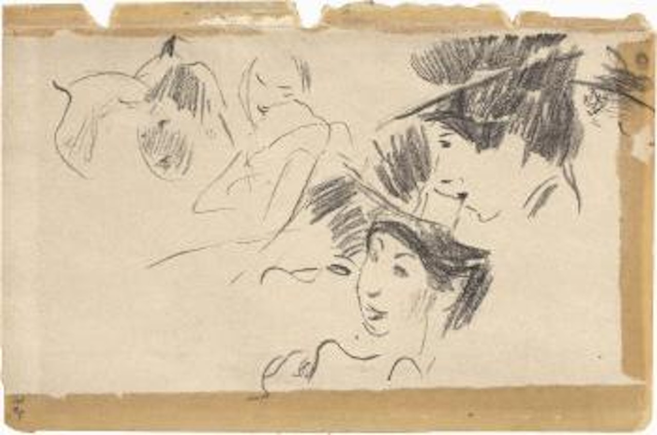 Studi di teste by Giovanni Boldini