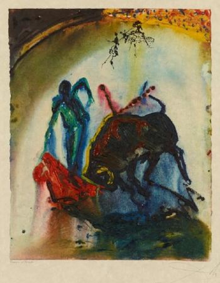 Tauromachie V by Salvador Dali