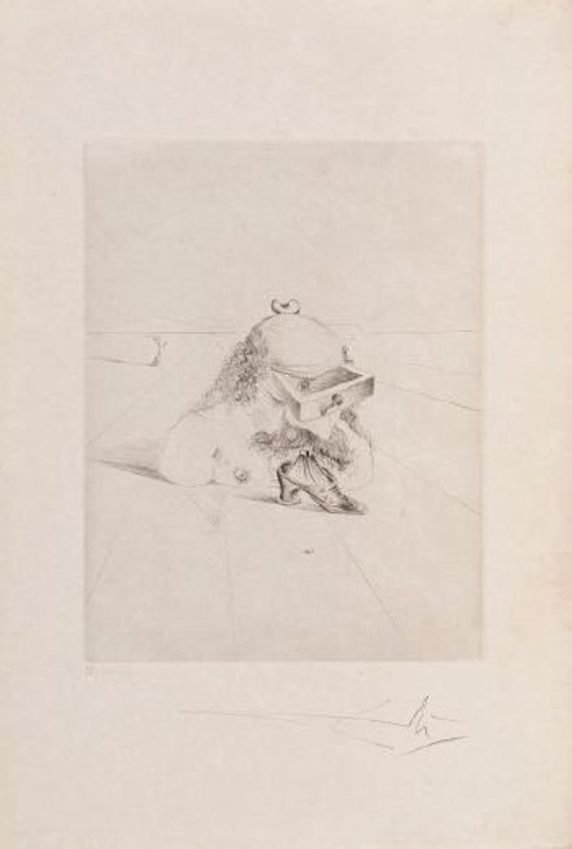 Le bureaucrate by Salvador Dali
