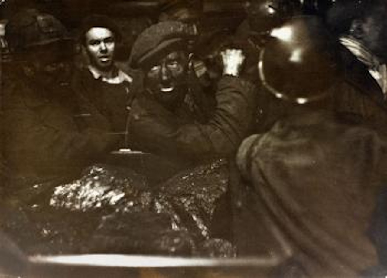 Ben James, Miner from Caerau, Wales by Robert Frank