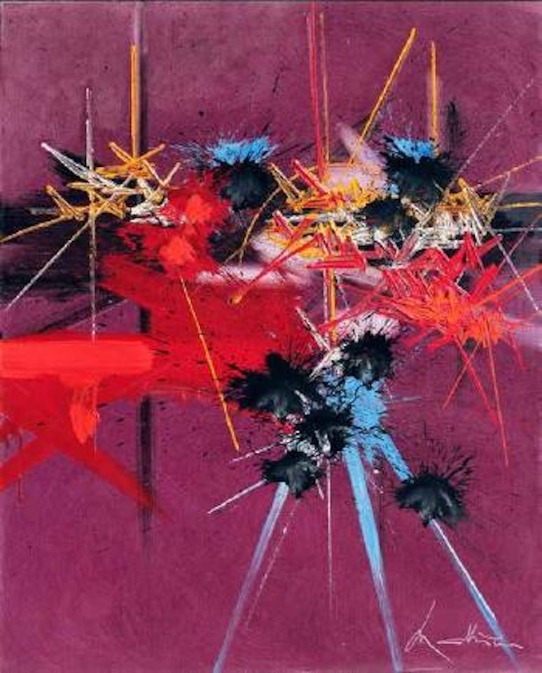 L‘ardeur violente by Georges Mathieu