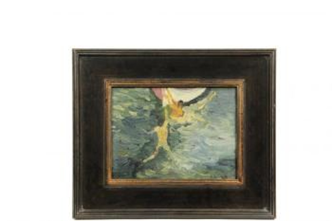 A Study of Swimmers by Joaquin Sorolla Y Bastida