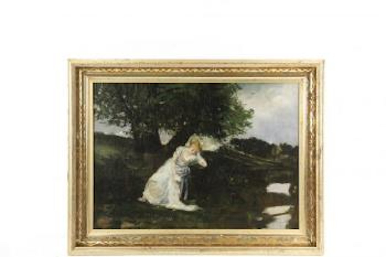 A Pastoral Idyll by Paul Désiré Trouillebert
