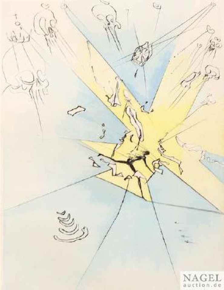 A Shatterling Entrance upon the American Stage by Salvador Dali
