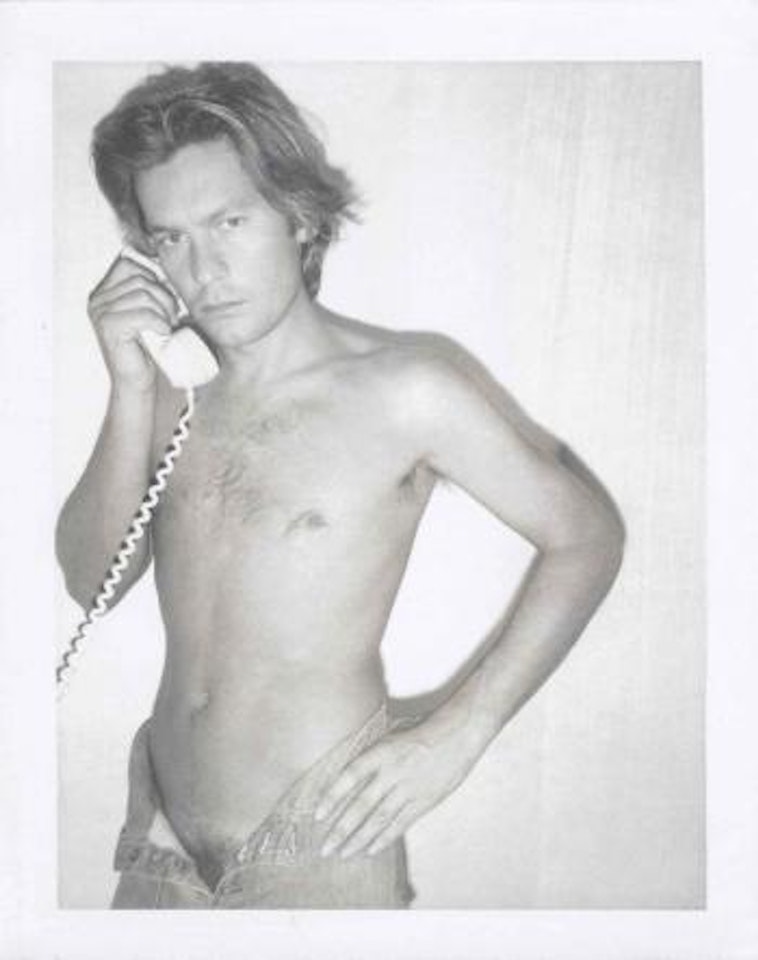 Helmut Berger by Andy Warhol