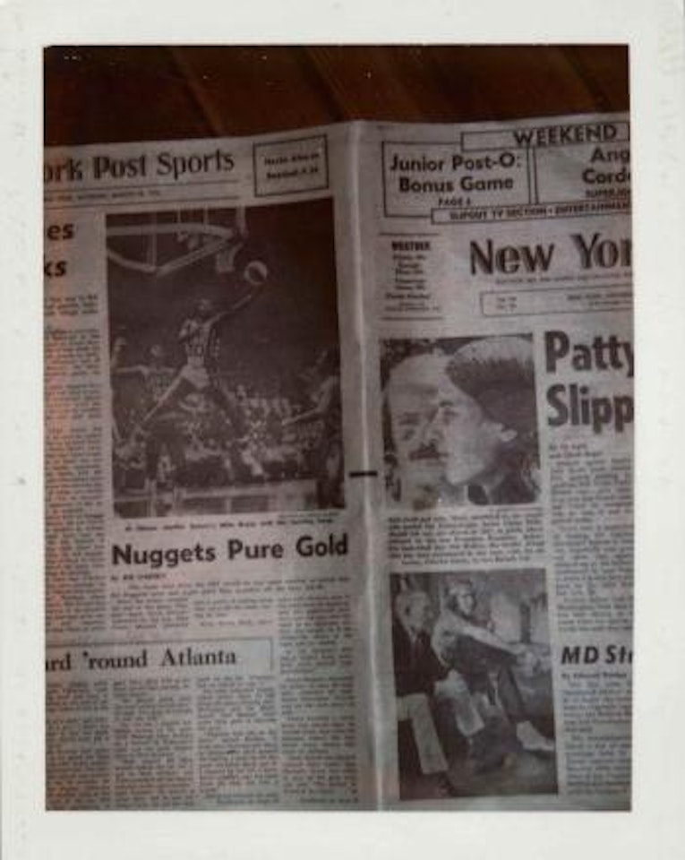 New York Post, March 15th, 1975 by Andy Warhol