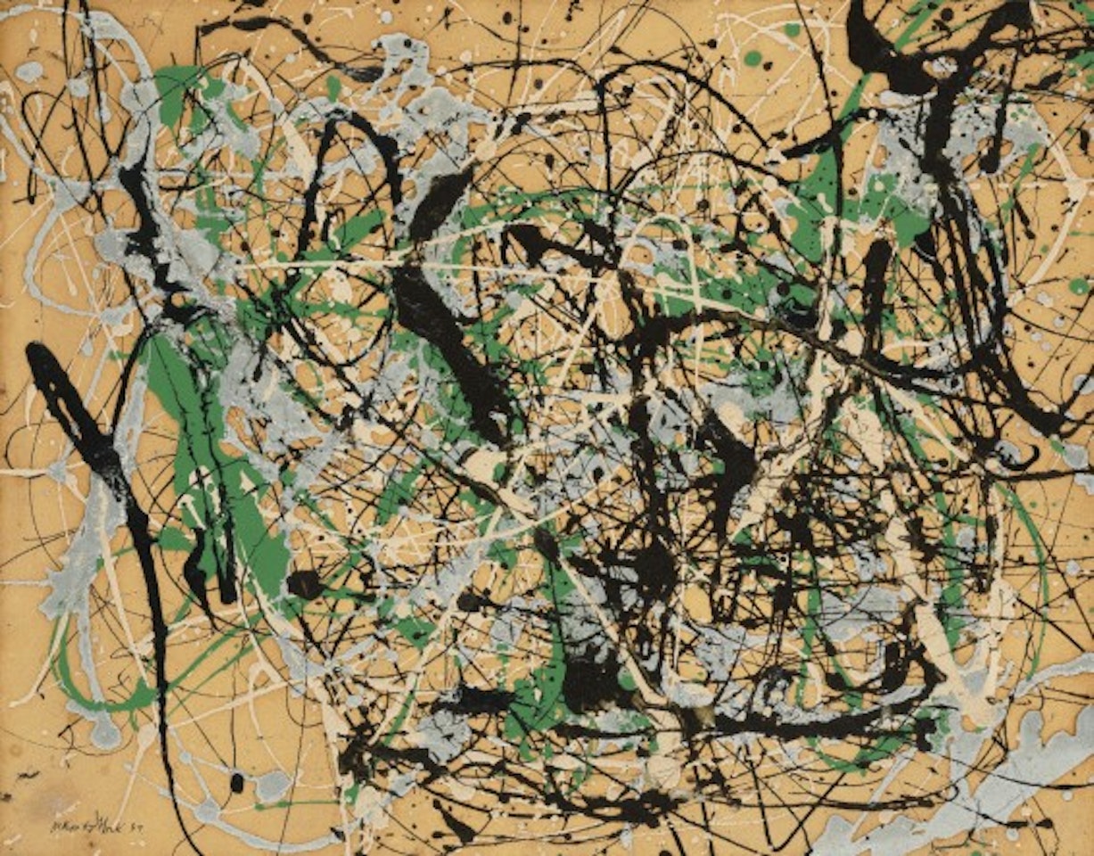 NUMBER 17 by Jackson Pollock