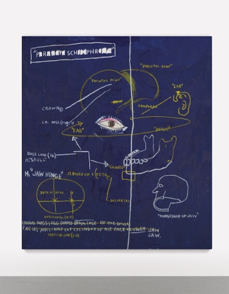 MASONIC LODGE by Jean-Michel Basquiat