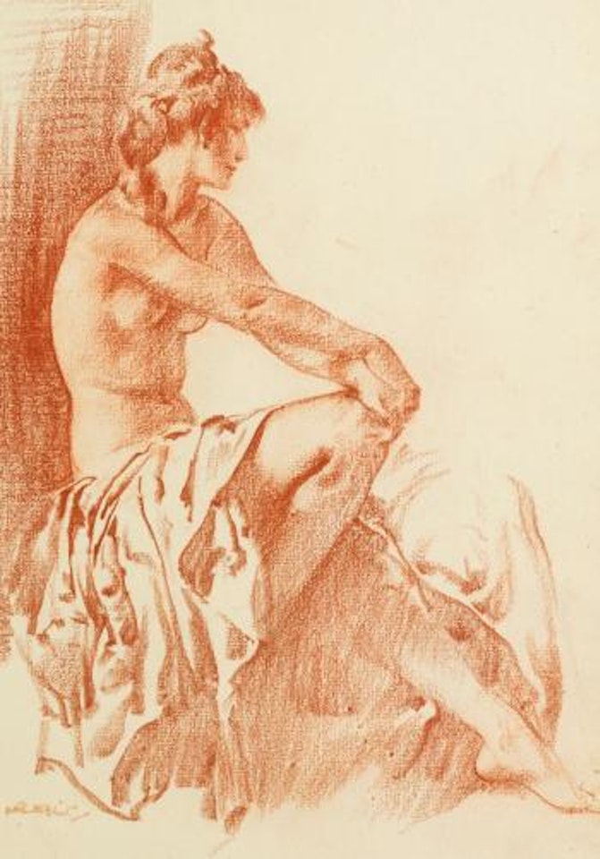 The patient model by William Russell Flint
