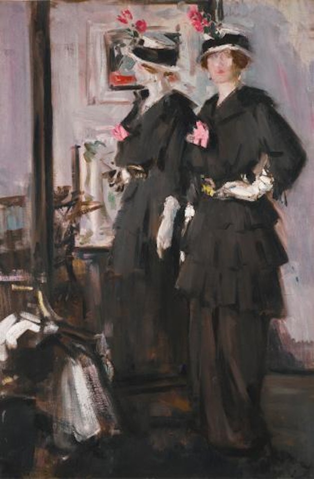 The cheval glass by Francis Campbell Boileau Cadell