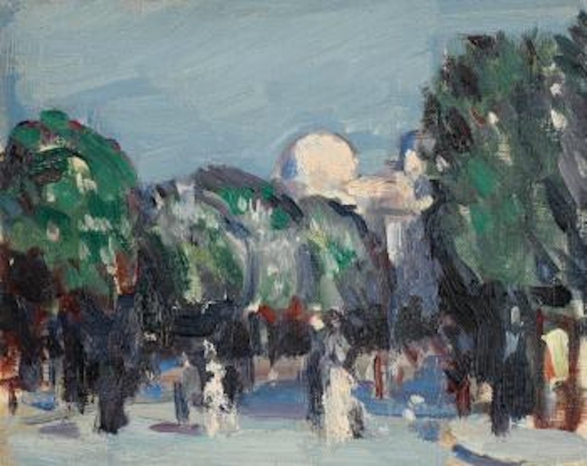 Avenue de l'observatoire by John Duncan Fergusson