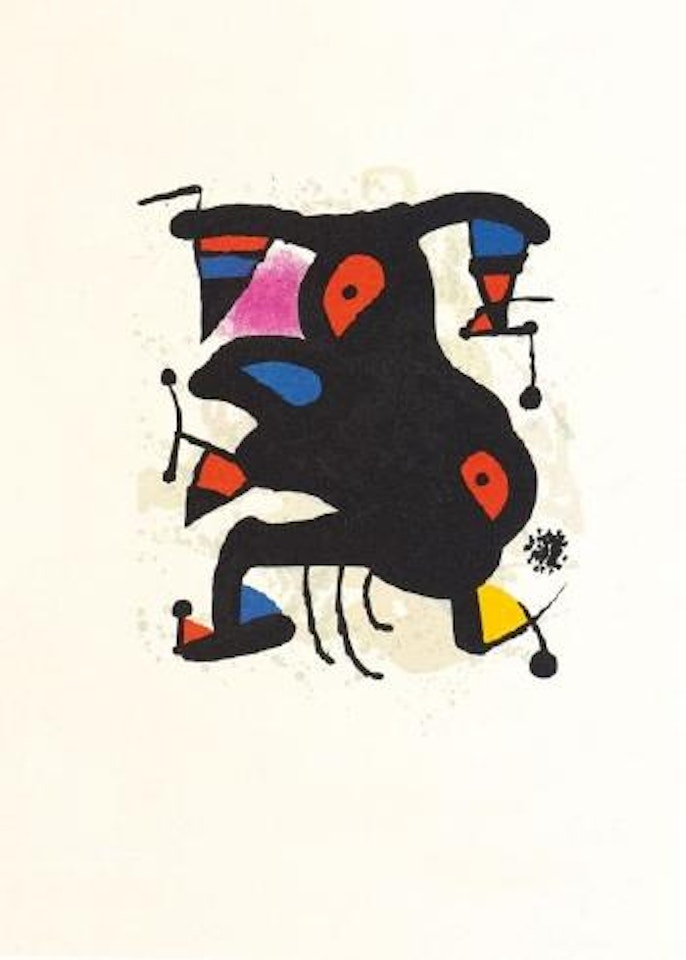 Lettre dite du voyant by Joan Miró
