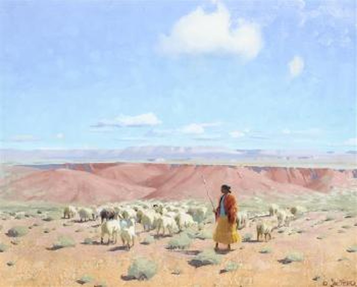 Navajo Sheep 3 by Gerard Curtis Delano
