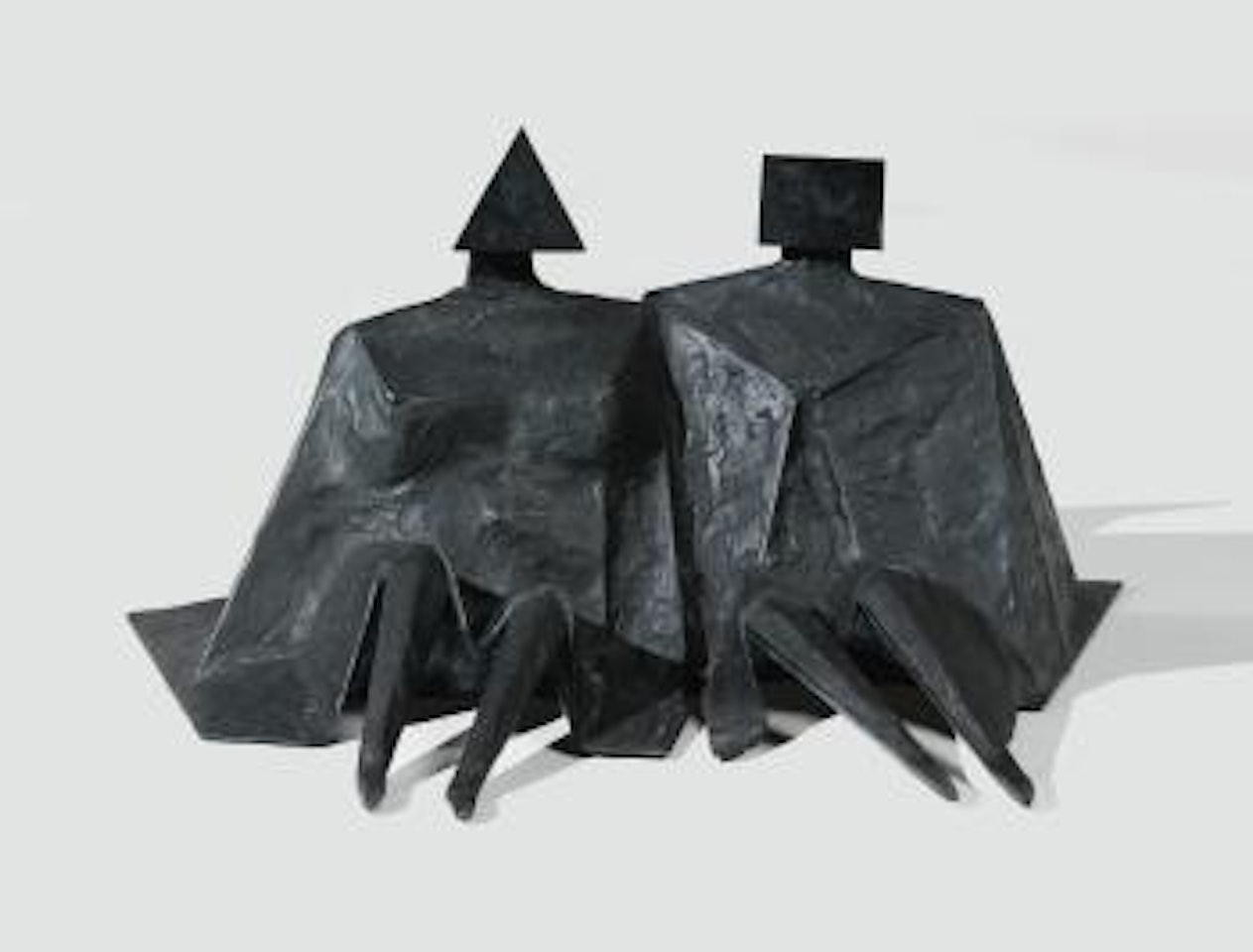 Sitting Couple II by Lynn Chadwick