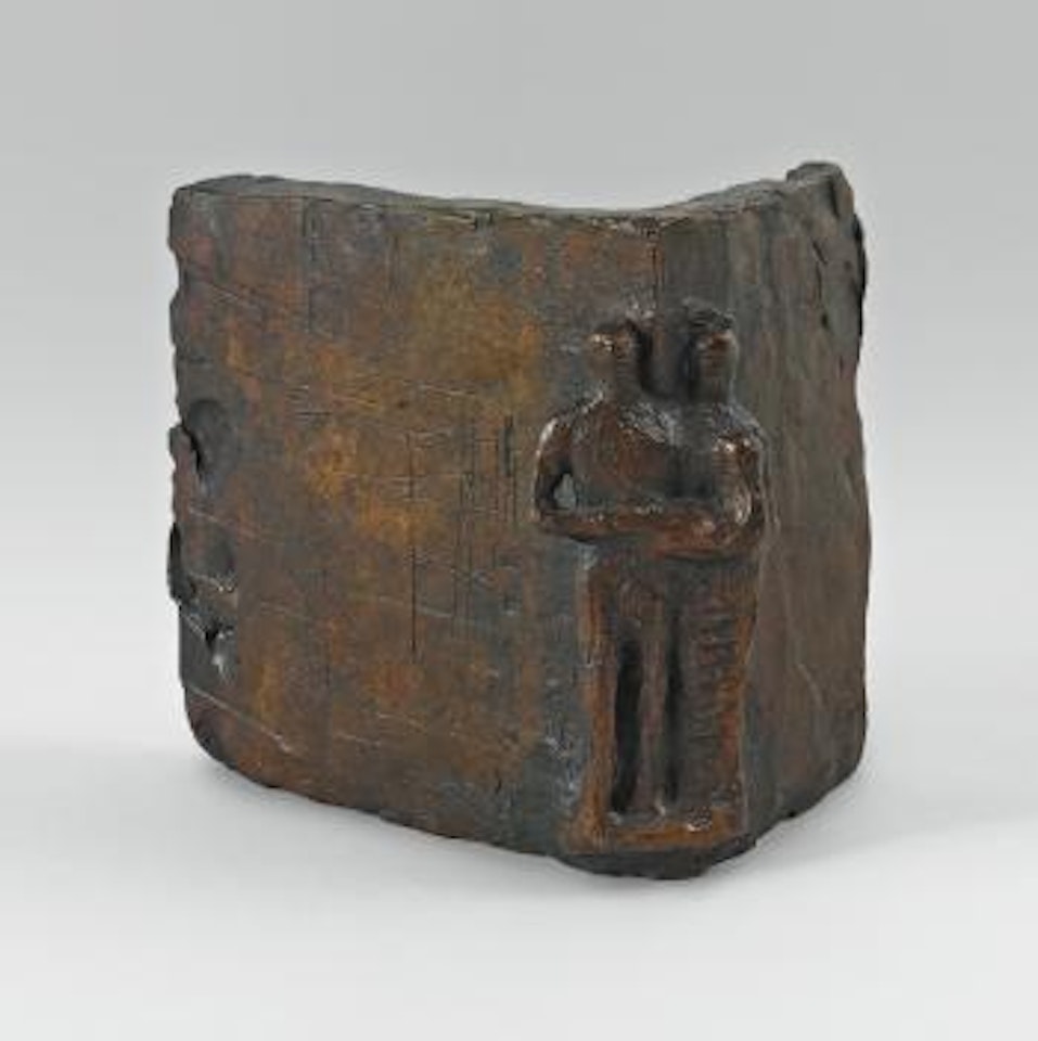 Family: Maquette for corner sculpture by Henry Moore