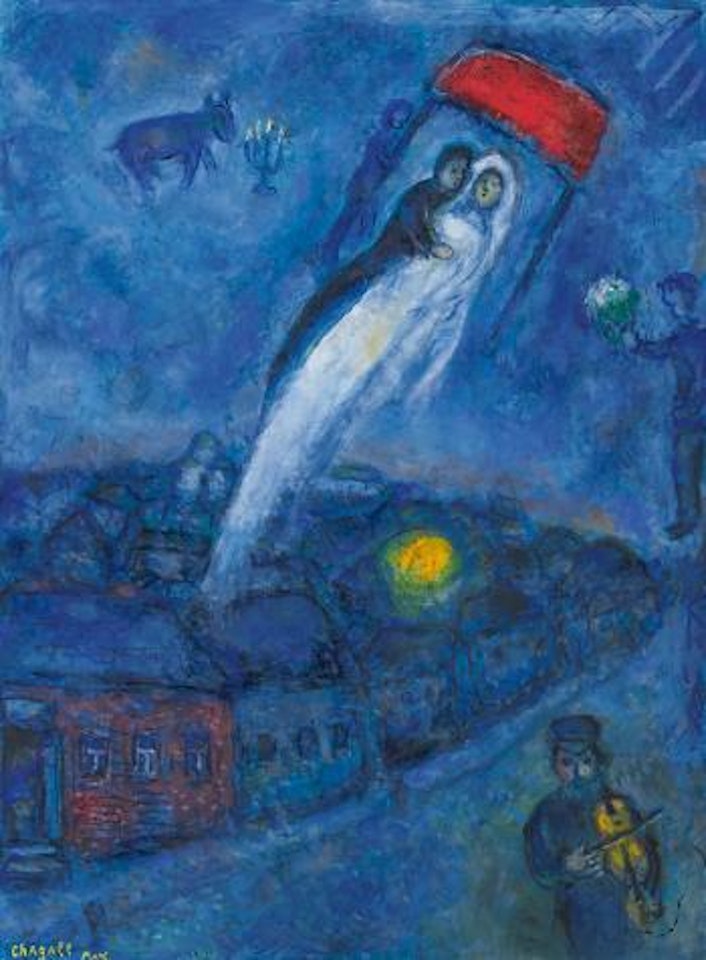 Vision Des Mariés by Marc Chagall