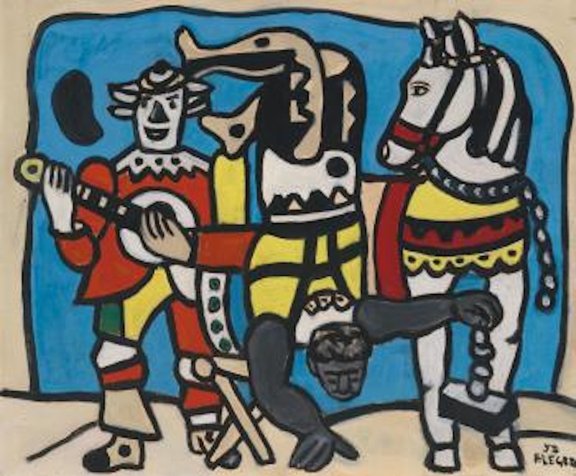 La Petite Parade by Fernand Leger