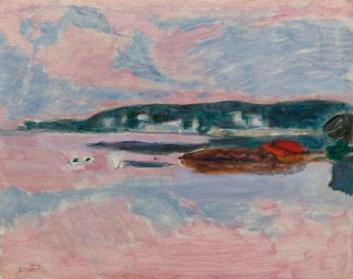 Bord De Mer Aux Toits Rouges (Étude) by Pierre Bonnard