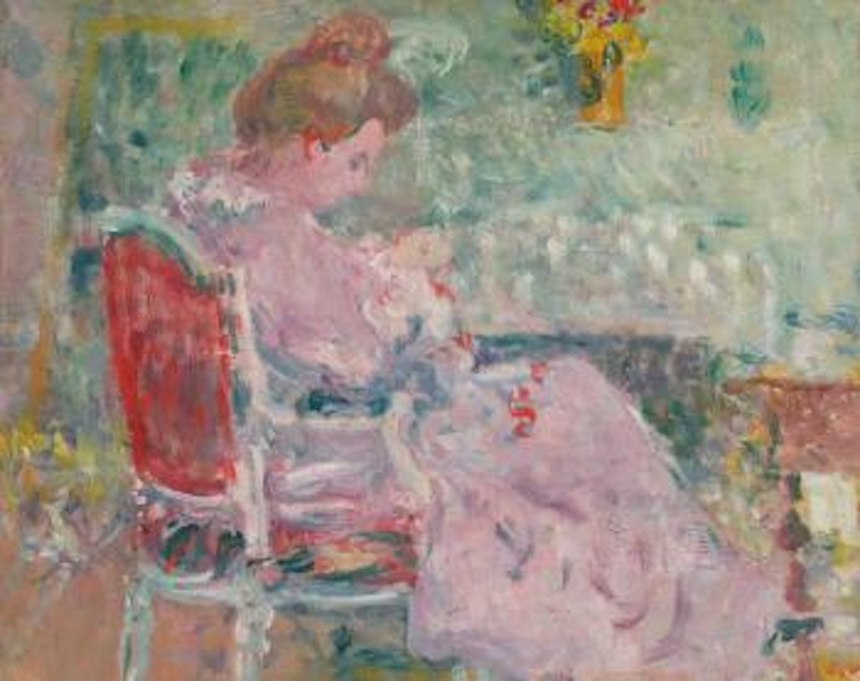 Femme Cousant by Louis Valtat