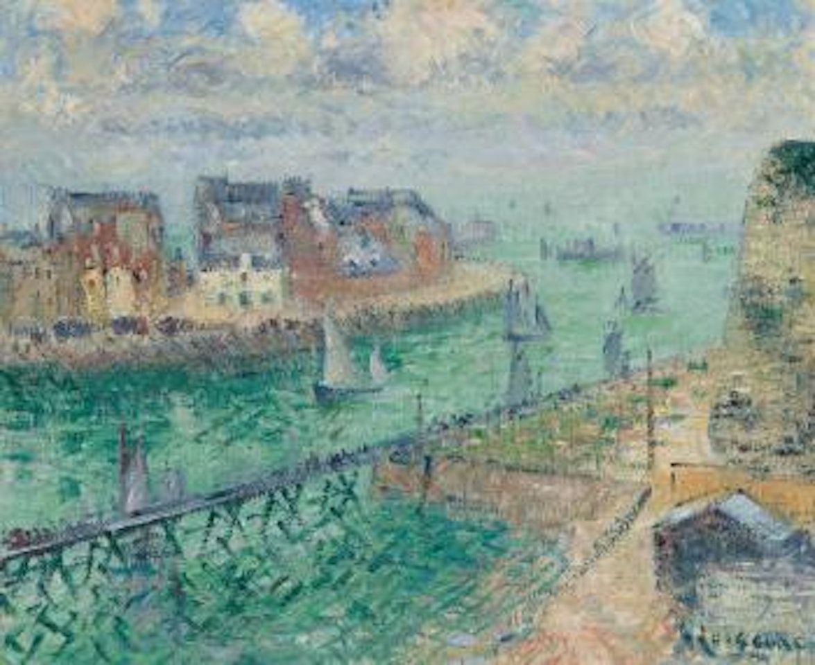 Le Chenal de Dieppe by Gustave Loiseau