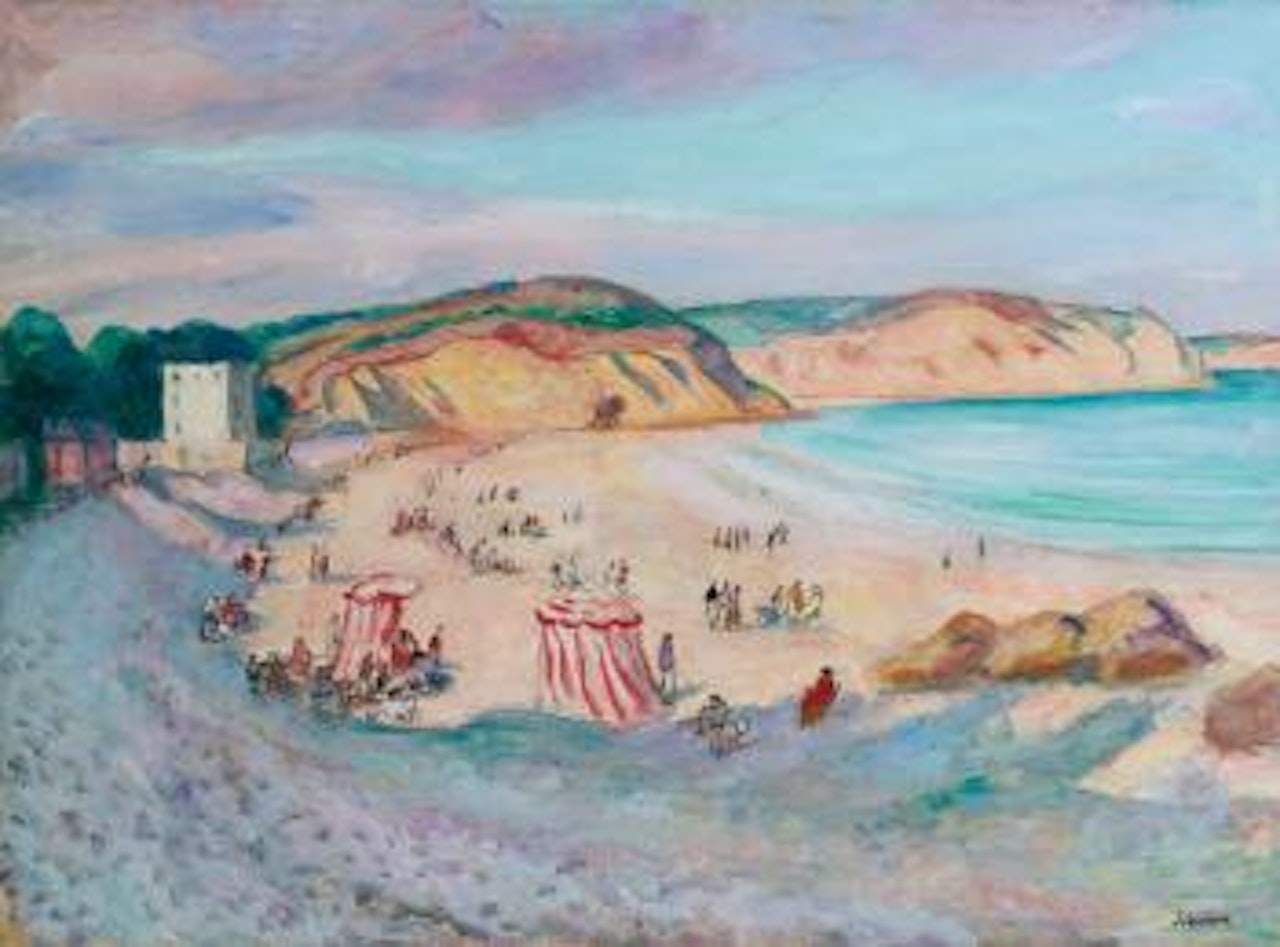 La Plage de Morgat by Henri Lebasque