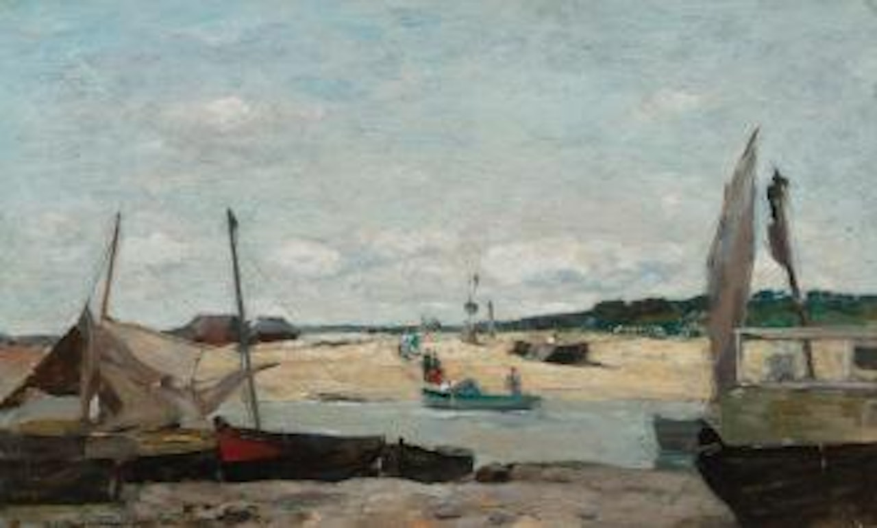 Marée Basse by Eugène Boudin